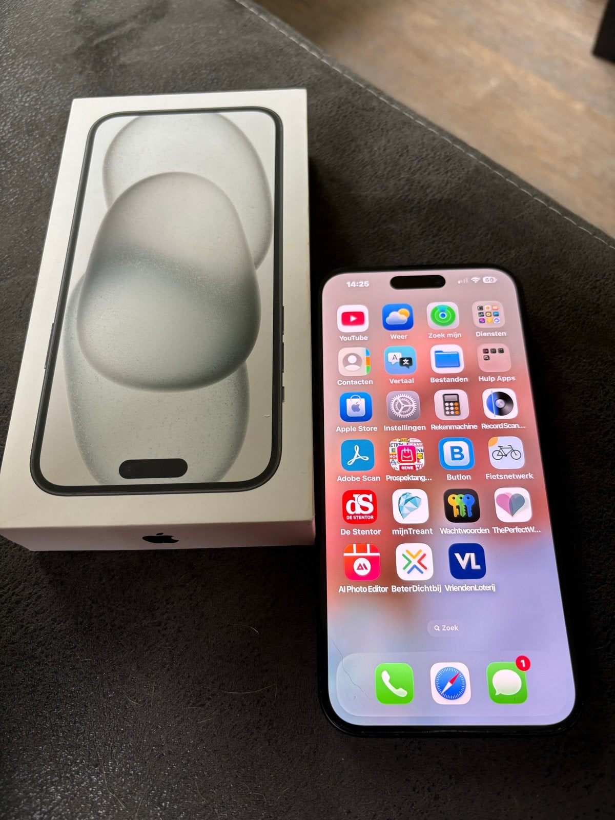 iPhone 15 Plus - Zo goed als nieuw, geen beschadigingen, Telecommunicatie, Mobiele telefoons | Apple iPhone, 128 GB, Zwart, Ophalen of Verzenden