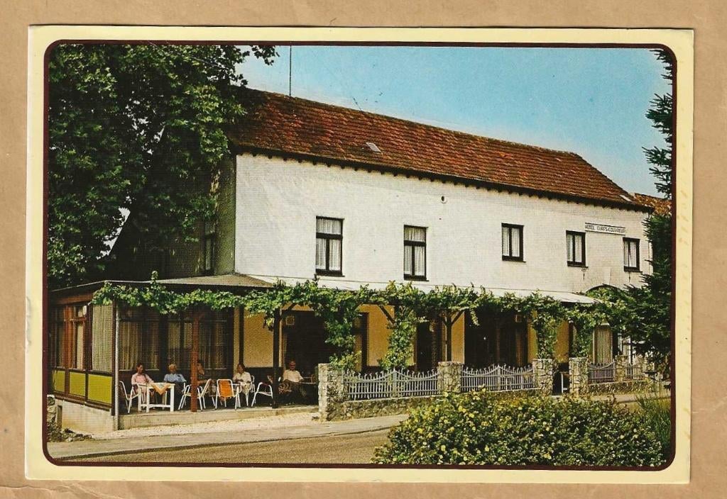 Ansichtkaart. Houthem. Hotel Curfs-Couvreur., Ophalen of Verzenden, 1960 tot 1980, Gelopen, Limburg