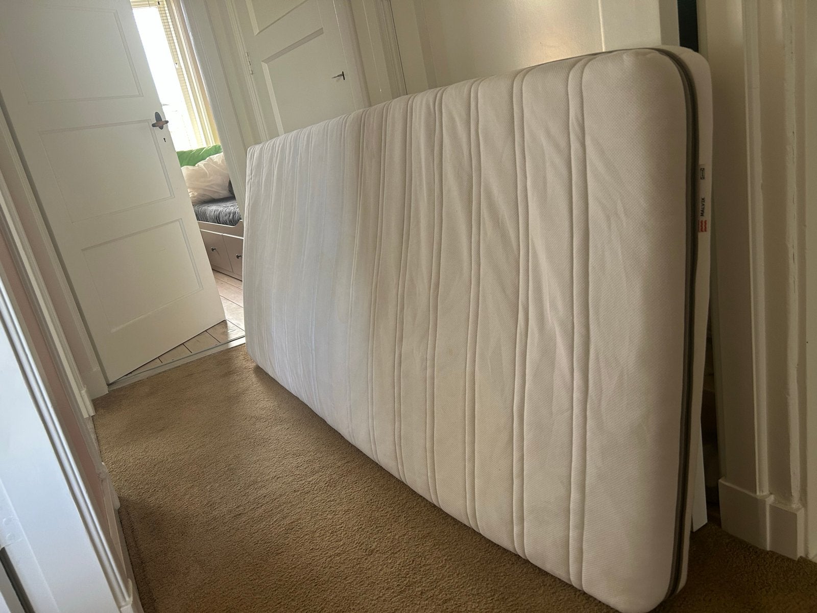 IKEA MALVIK Matras 90x200cm, Ophalen, Gebruikt, 90 cm, Eenpersoons