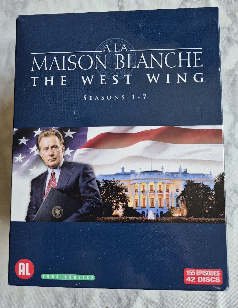 TE KOOP THE WEST WING DVDBOX  SEIZOEN 1 T/M 7 NIEUW, Alle leeftijden, Ophalen of Verzenden, Nieuw in verpakking