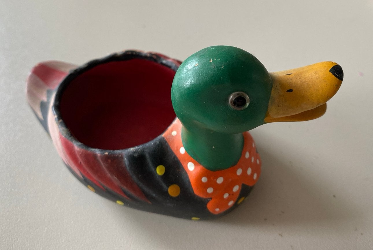 Decoratieve Eend Potje - Vintage Stijl, Ophalen of Verzenden