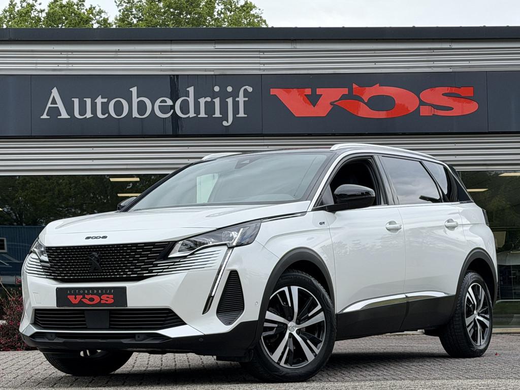 Peugeot 5008 1.2 PureTech GT | 7 pers. | Camera | ACC | CarP, 15 km/l, Gebruikt, 1199 cc, Wit