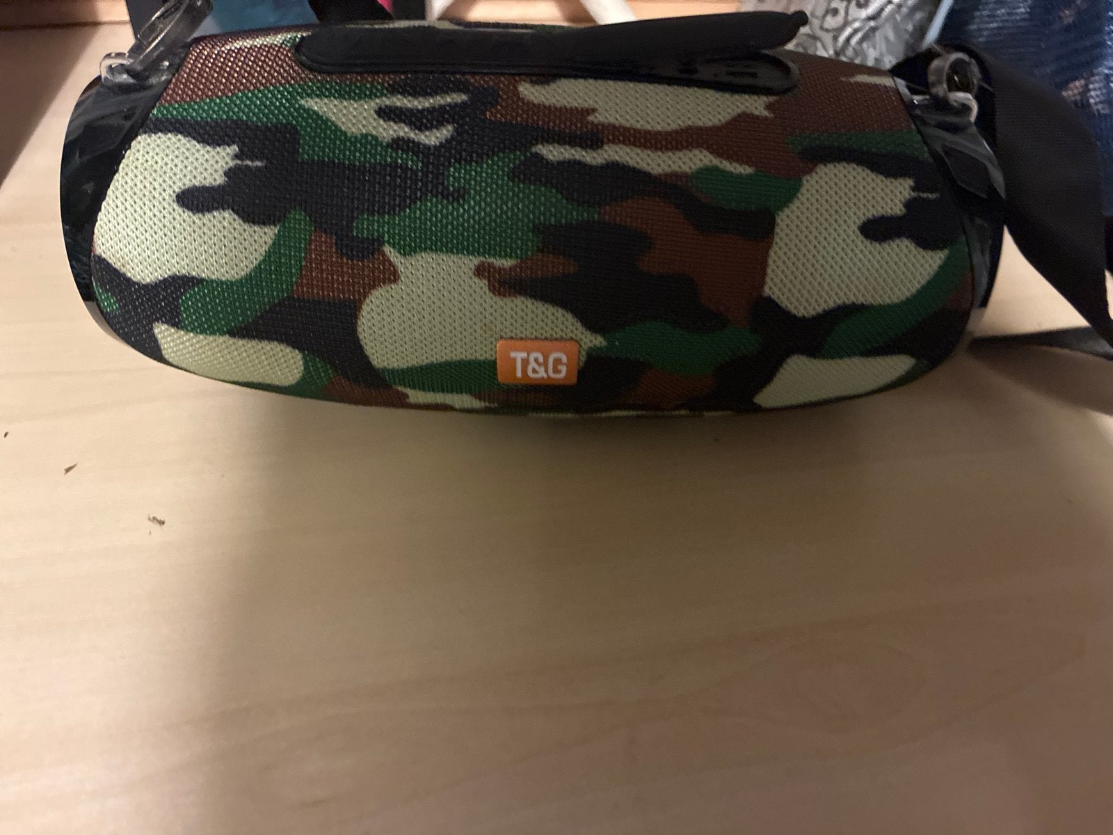 Draagbare Bluetooth Speaker Camouflage T&G, Overige merken, Gebruikt, Ophalen of Verzenden, Draagbare speaker