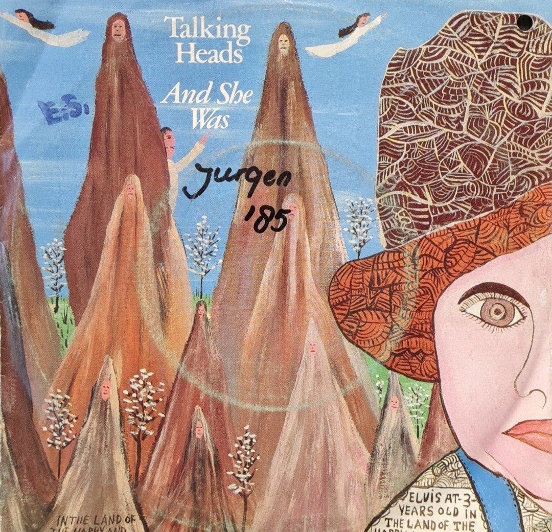TALKING HEADS  - AND SHE WAS, Ophalen of Verzenden, Gebruikt, Pop