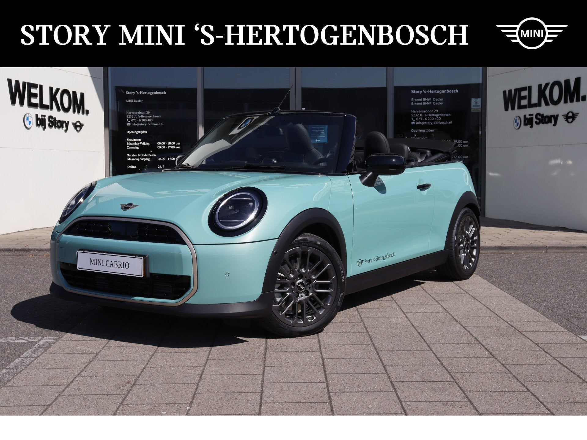 MINI Cabrio Cooper C Automaat / Favoured / Pakket S / 17" U-