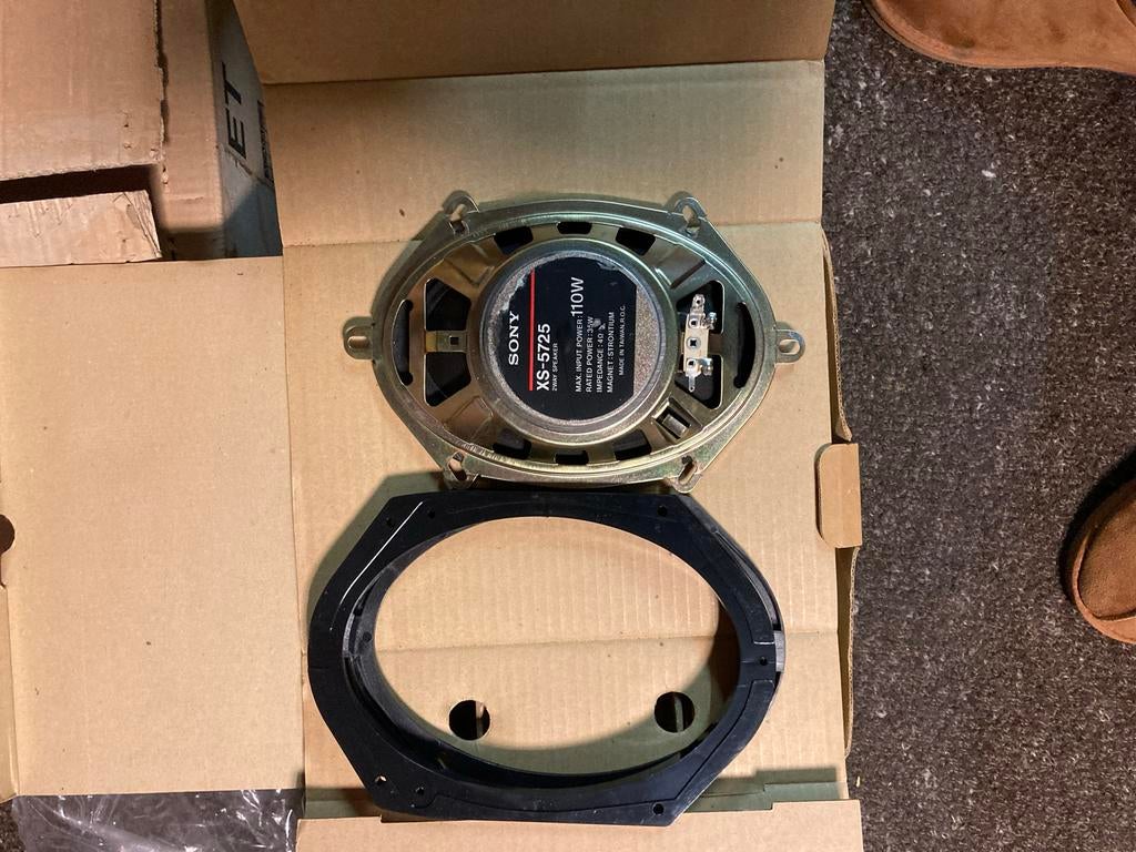 Autoluidsprekers Sony XS-5725 en tweeters, Ophalen, Nieuw