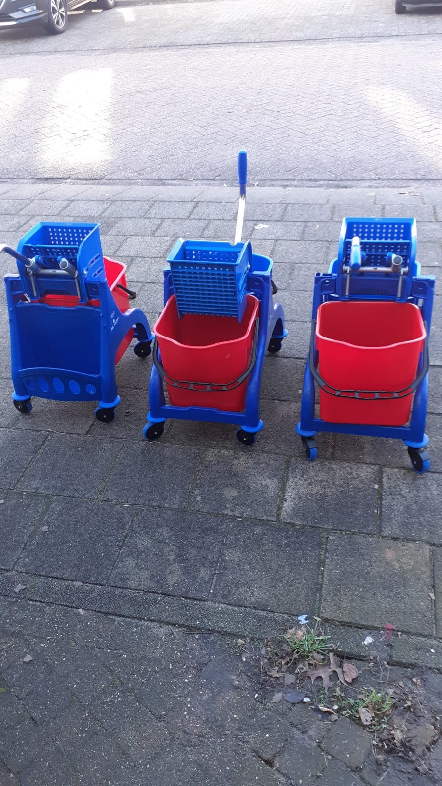 Dweil karren 4 sruks, kan ook per stuk, Huis en Inrichting, Schoonmaakartikelen, Ophalen