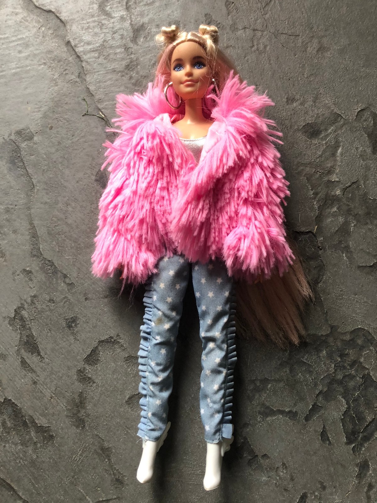 Hippe barbie mattel  in aparte uitgaans outfit 2015, Ophalen, Zo goed als nieuw, Fashion Doll