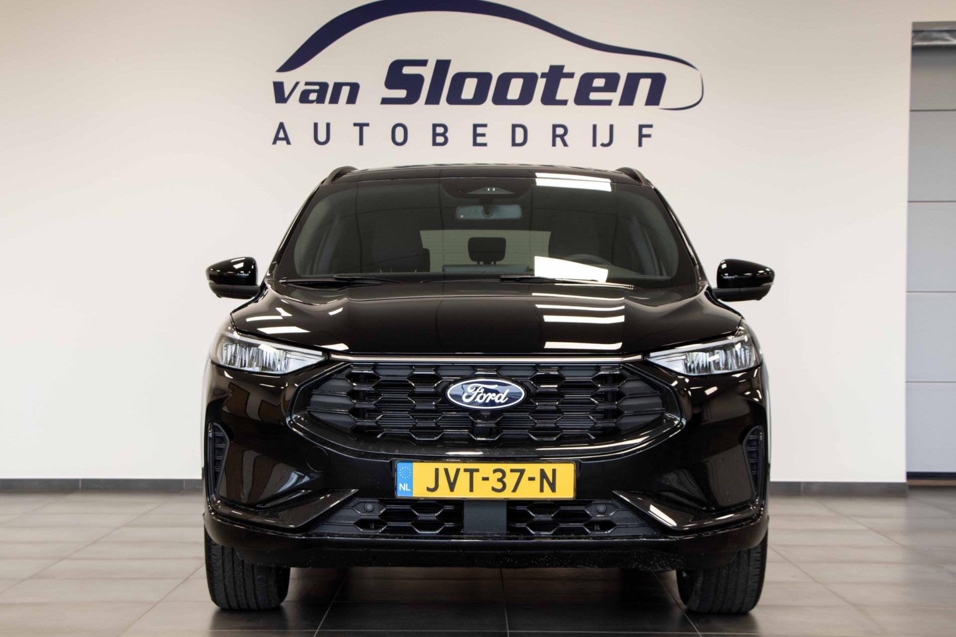 Ford KUGA 2.5 PHEV ST-Line |PanoDak|Navi|360Camera|InklapTre, Auto's, Stof, Gebruikt, 4 cilinders, Zwart
