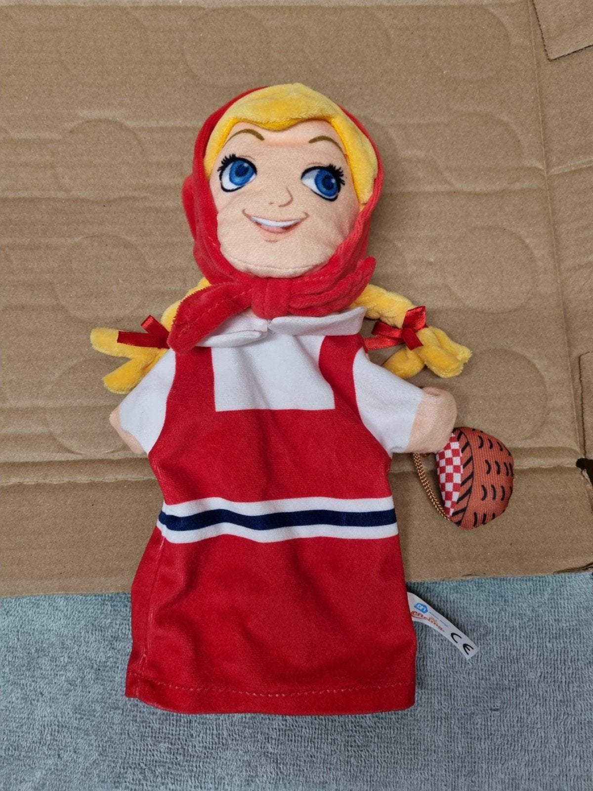roodkapje handpop knuffel nr 32, Verzamelen, Ophalen of Verzenden, Zo goed als nieuw, Overige typen