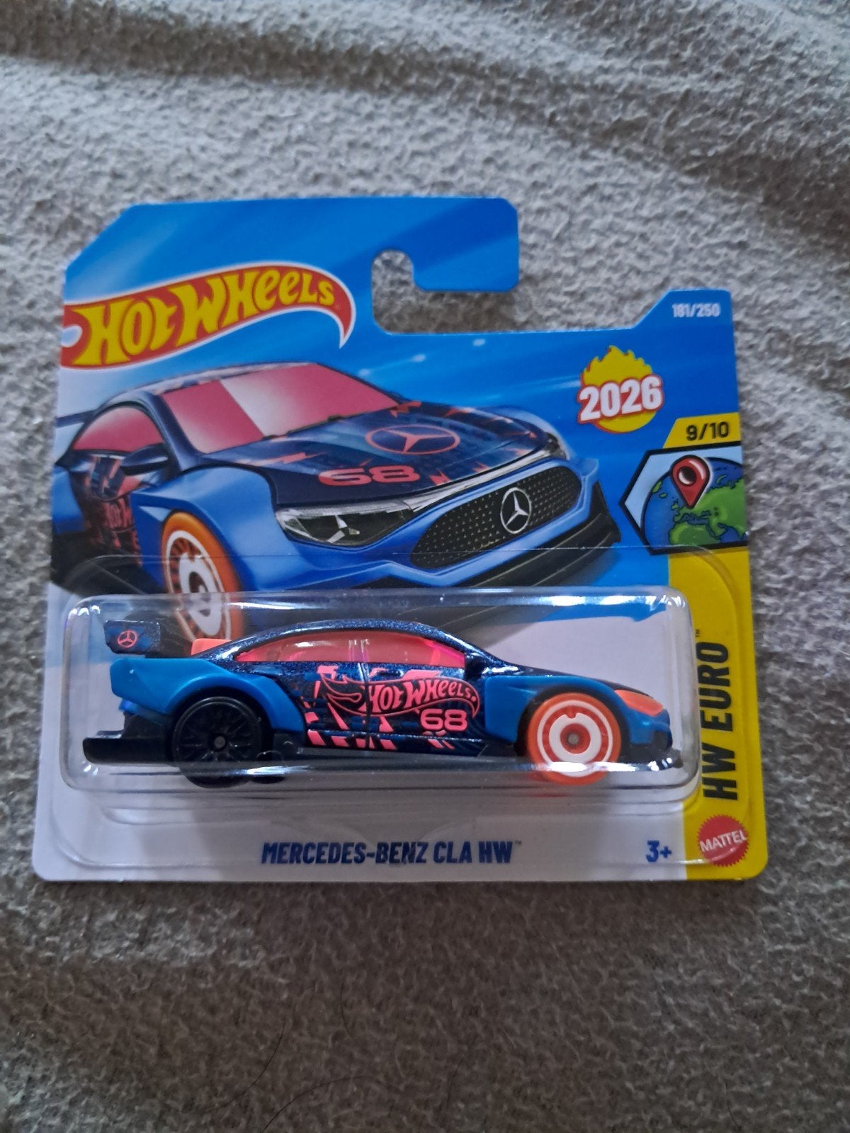 Hot Wheels Mercedes-Benz CLA WW nieuw in verpakking, Ophalen of Verzenden, Nieuw, Auto