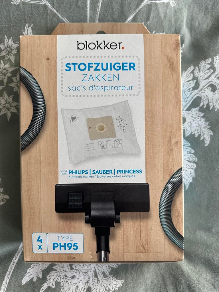 Blokker Stofzuigerzakken Type PH95 (4 stuks), Ophalen of Verzenden, Nieuw, Stofzak, Overige typen