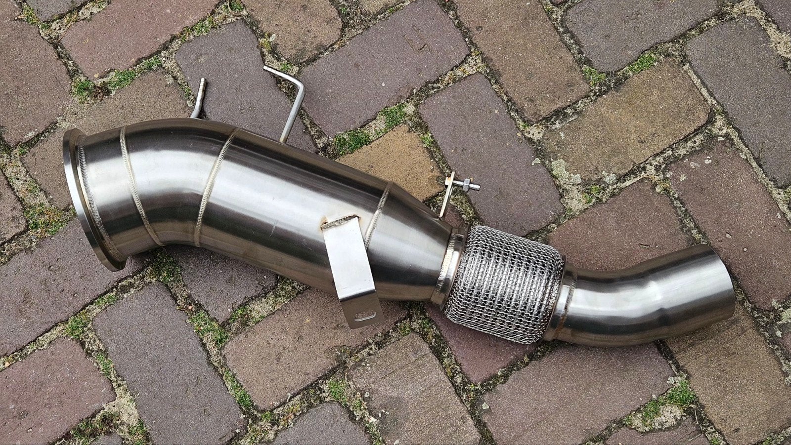 Uitlaat rvs downpipe catles / decat BMW M340i - M440i B58 ZI, Ophalen of Verzenden, PERFORMANCE-EXHAUST.NL, INFO@PERFORMANCE-EXHAUST.NL