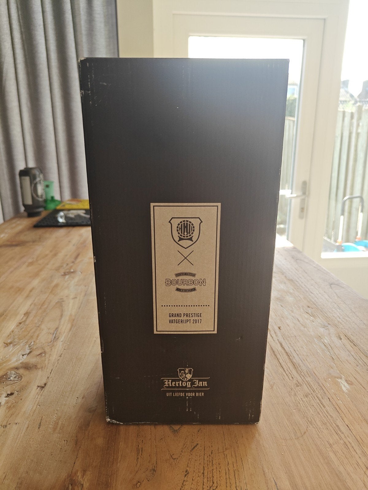 Hertog Jan Grand Prestige Vatgerijpt 2017 Bourbon, Verzamelen, Biermerken, Ophalen of Verzenden, Zo goed als nieuw, Overige typen