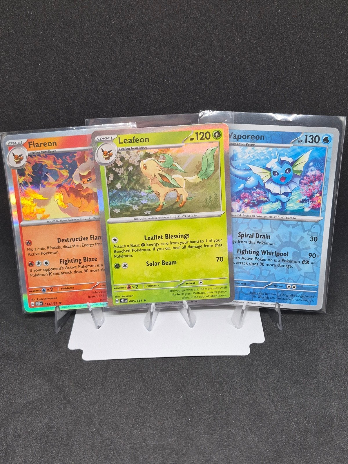 Eeveelutions Pokémon Kaarten Lot (3 stuks), Ophalen of Verzenden