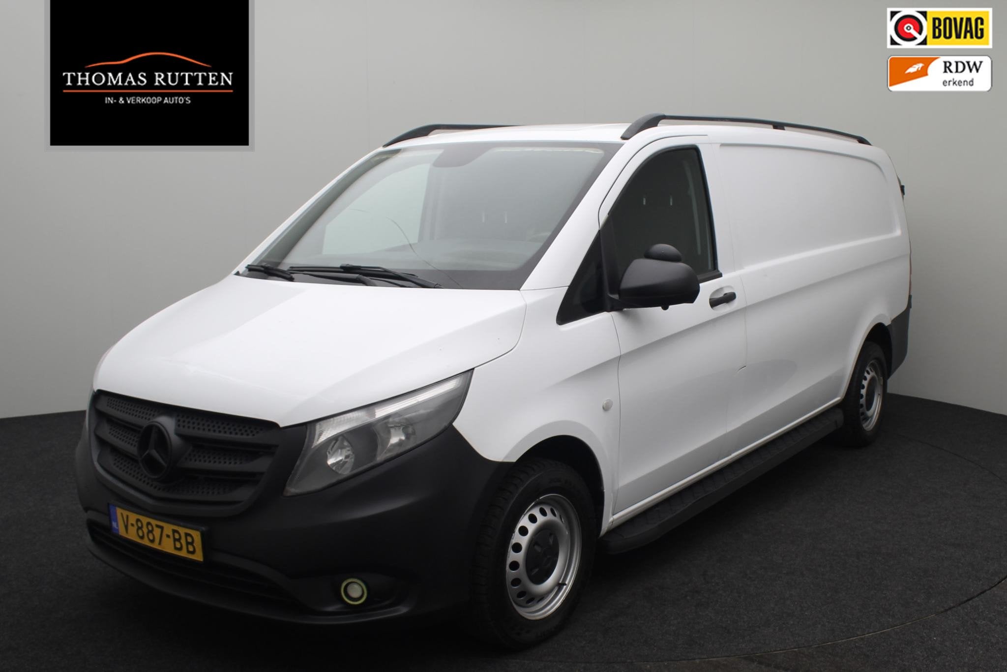 Mercedes-Benz Vito 116 CDI Extra Lang 2015 | Trekhaak | Crui, Auto's, Euro 5, Gebruikt, 2000 kg, 163 pk