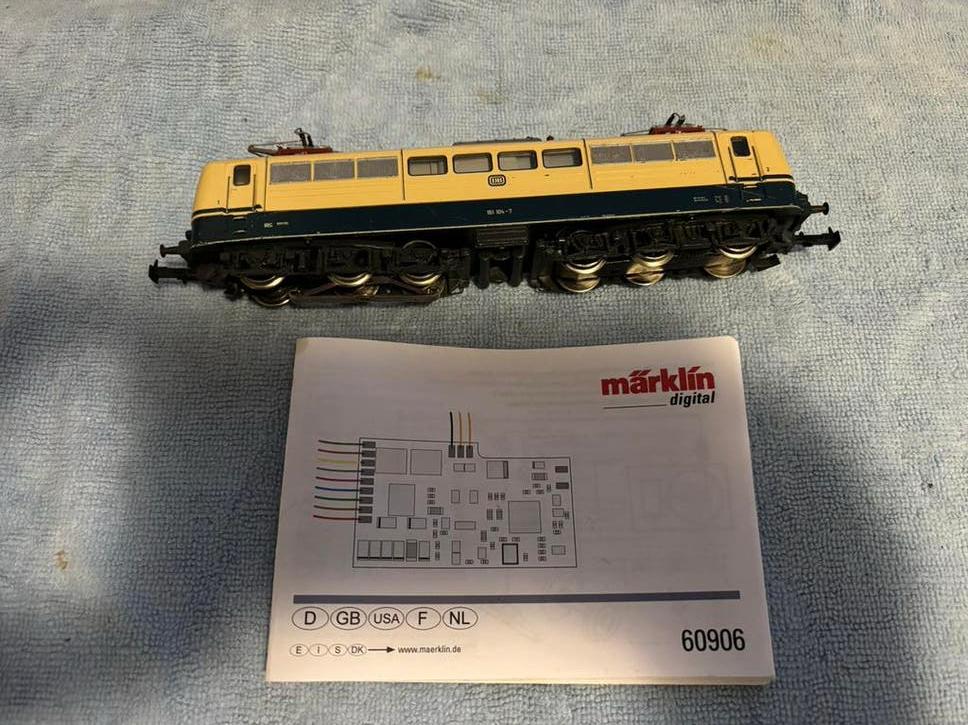 marklin 151 van db zware goederen locomotief. Mfx Digi, Wisselstroom, Locomotief, Ophalen of Verzenden, Zo goed als nieuw