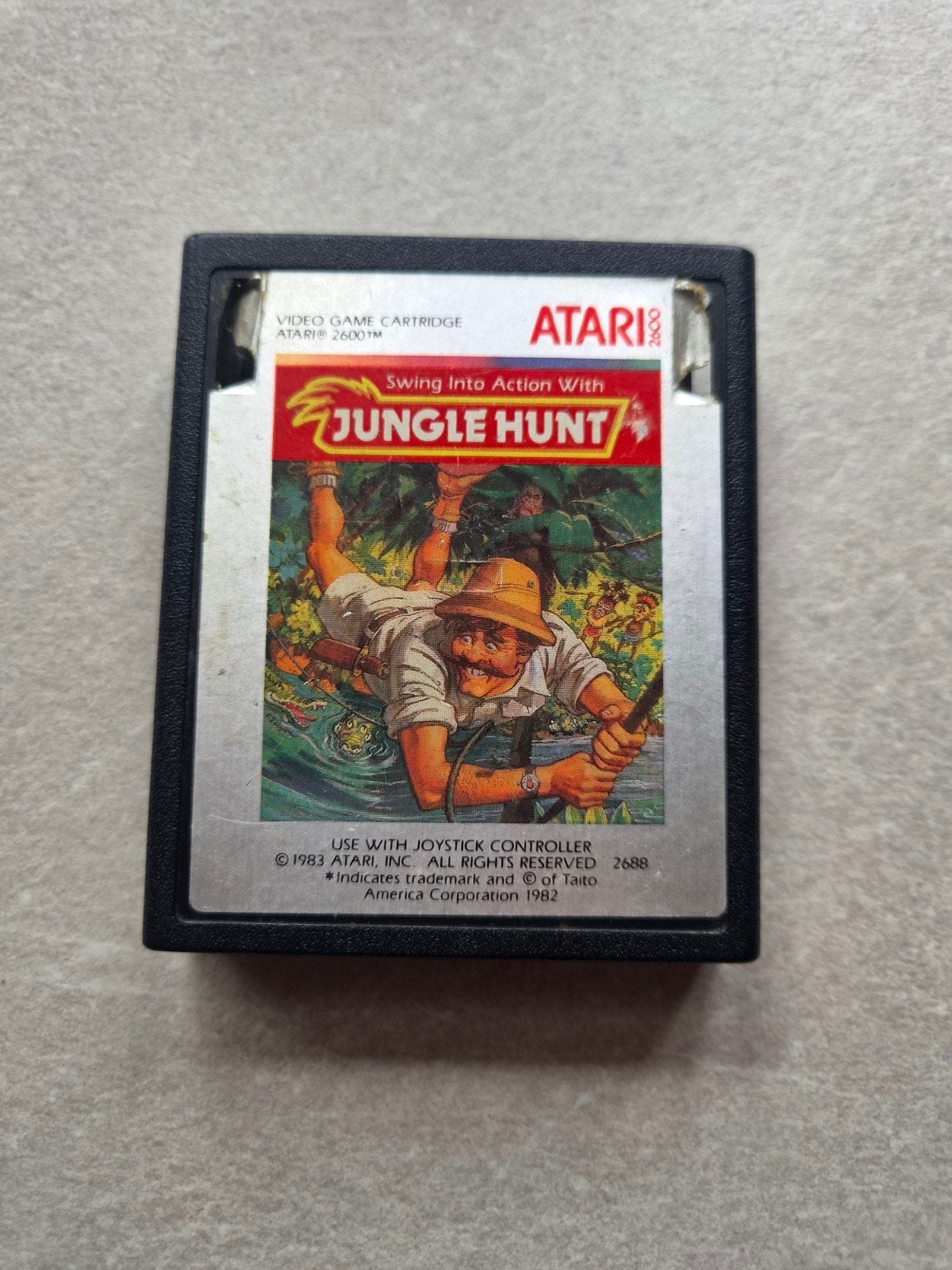 Atari 2600 - Jungle Hunt, Spelcomputers en Games, Games | Atari, Ophalen of Verzenden