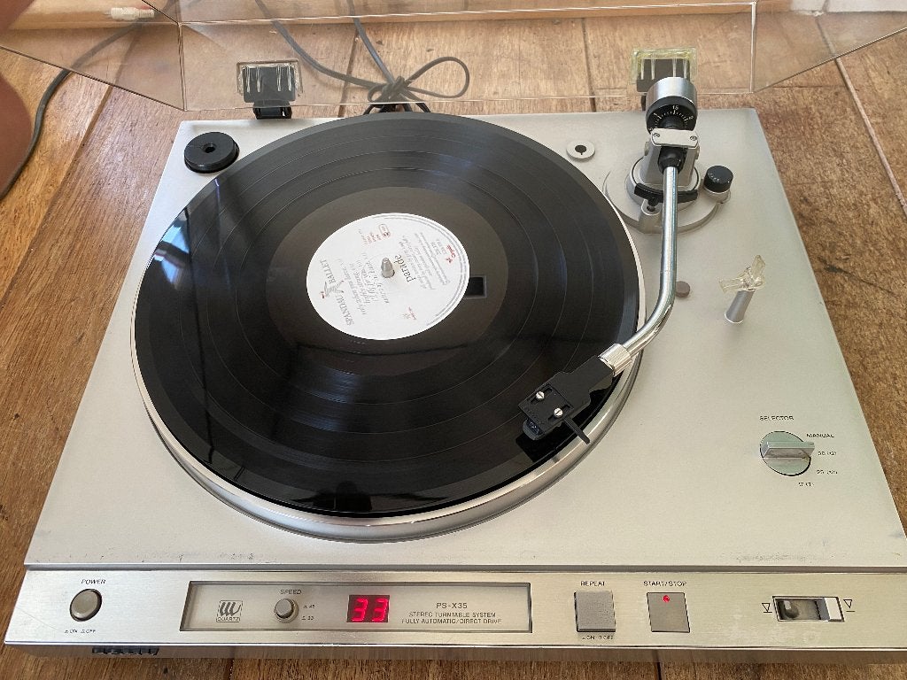 Sony PS-X35 | Direct Drive | Automaat, Gebruikt, Automatisch, Ophalen of Verzenden, Platenspeler