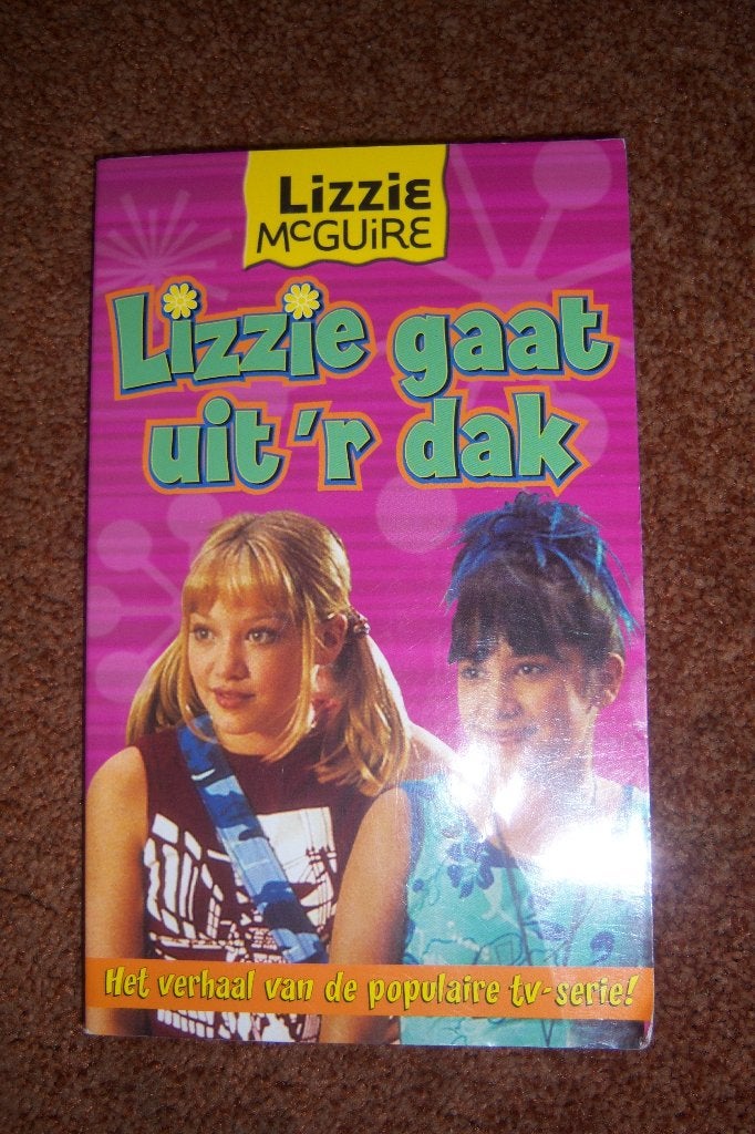 Lizzie gaat uit 'r dak (Lizzie McGuire), Ophalen of Verzenden, Gelezen, Fictie