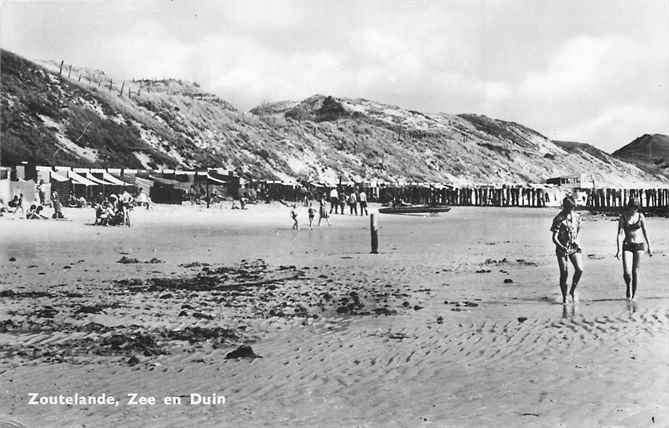 301-393-021 Zoutelande Zee en Duin, Verzenden, Voor 1920, Zeeland