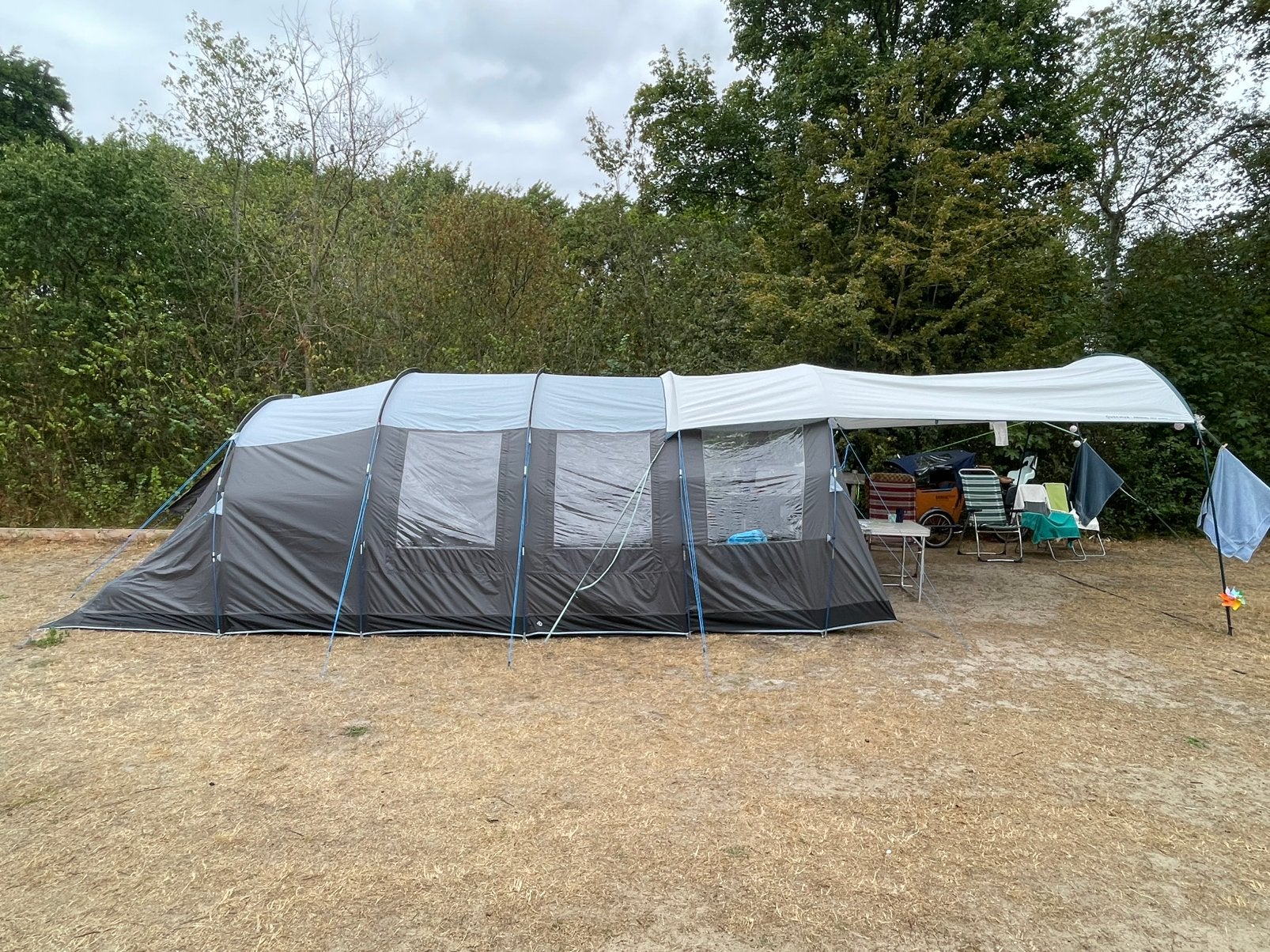 Safarica Indian Hills 360 tunneltent, Ophalen, Gebruikt, Tot en met 5