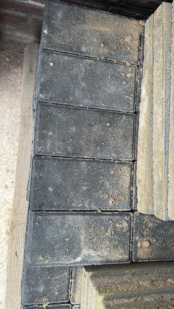 Partij klinkers en tegels, Tuin en Terras, Ophalen, Gebruikt, Overige materialen