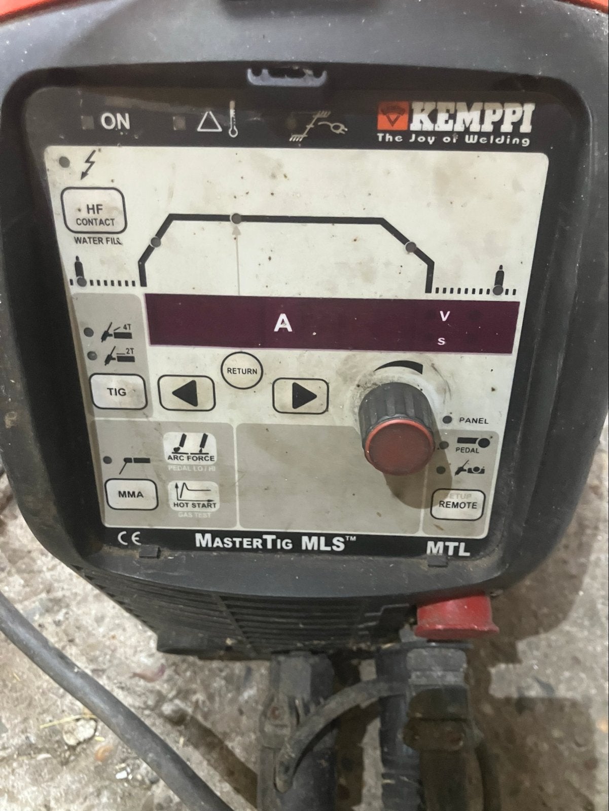 Kemppi Mastertig MLS 2500 TIG lasapparaat, Ophalen, Gebruikt, 250 ampère of meer, Tig