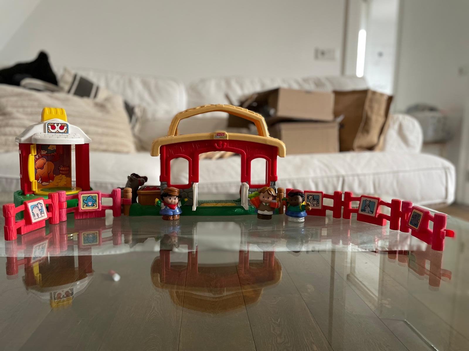 Fisher-Price Little People Boerderij Speelset met Figuren, Kinderen en Baby's, Ophalen, Gebruikt, Speelset