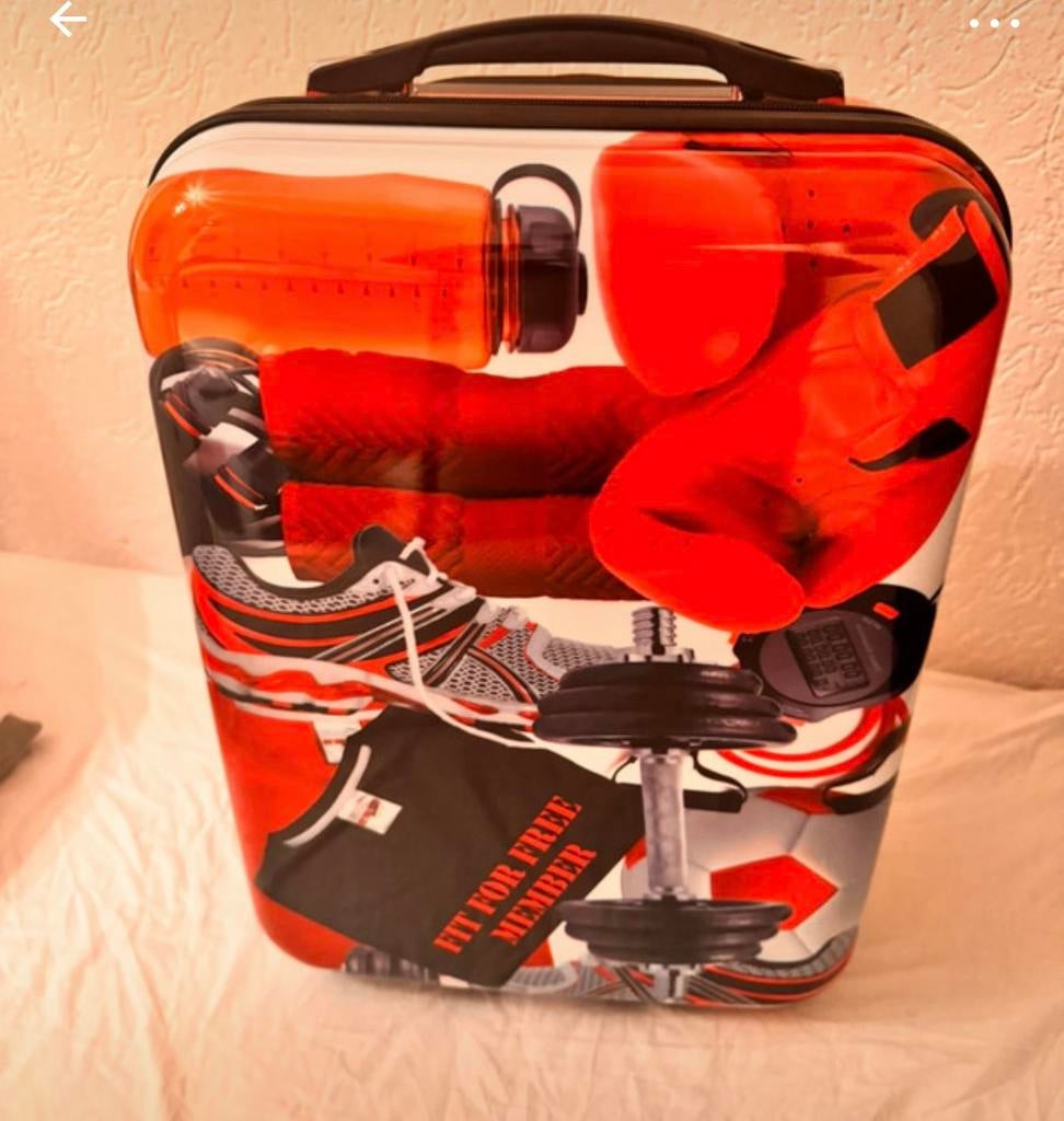 Handbagage, Sieraden, Tassen en Uiterlijk, Koffers, Nieuw, Hard kunststof, 50 tot 60 cm, 35 tot 45 cm, Ophalen of Verzenden