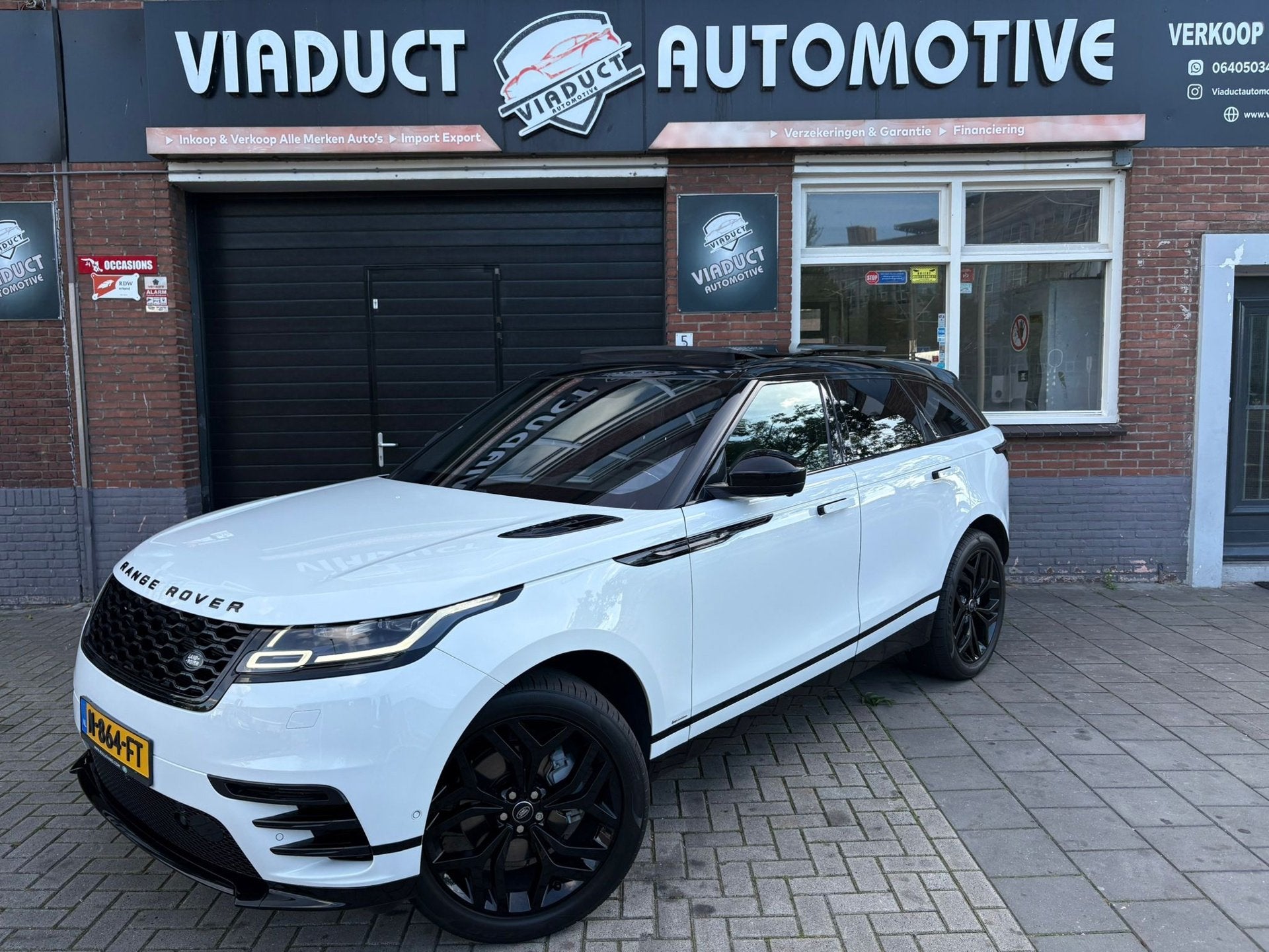 Land Rover Range Rover Velar 2.0 P300 Turbo AWD R-Dynamic HS, Auto's, Automaat, Gebruikt, 4 cilinders, Range Rover Velar