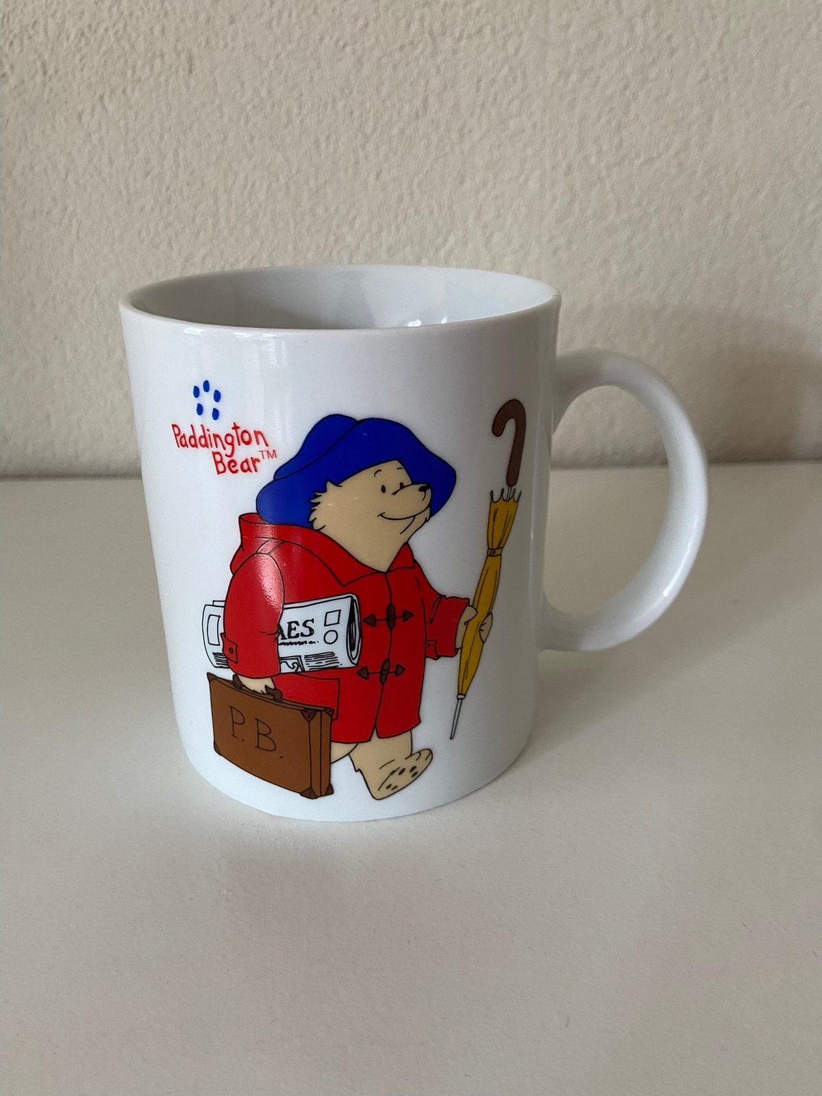 Paddington Bear Douwe Egberts Mok, Gebruikt, Overige merken, Overige stijlen, Porselein