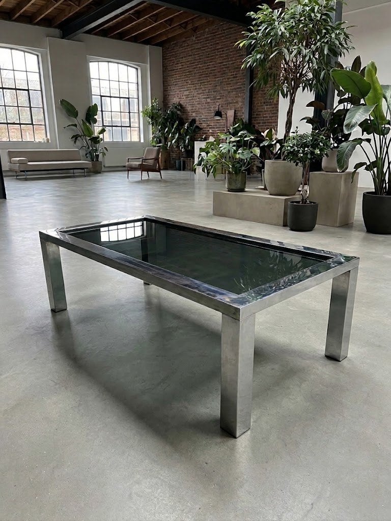 Vintage 70s Roche Bobois Salontafel, Ophalen, Overige typen