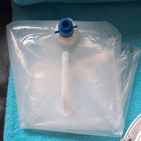 Opvouwbare Jerrycan - Handig voor Water en Kamperen, Ophalen of Verzenden, Gebruikt