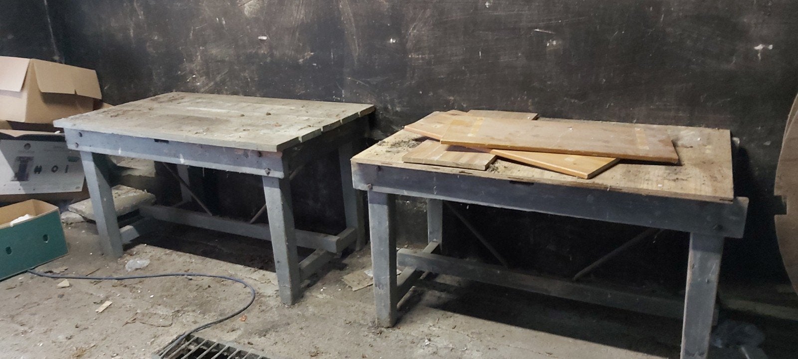 gratis hout , tafels, werkbanken, l, Doe-het-zelf en Verbouw, Werkbanken, Ophalen