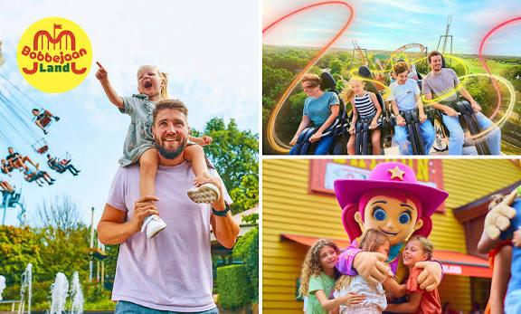 Bobbejaanland. 2 tickets geldig tot 8 nov 26, Drie personen of meer, Ticket of Toegangskaart