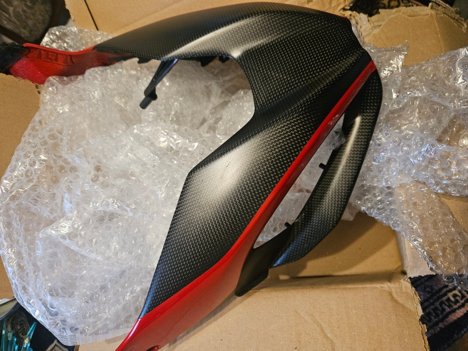 ducati multistrada v4 rs pikes peak carbon airbox front new, Ophalen of Verzenden
