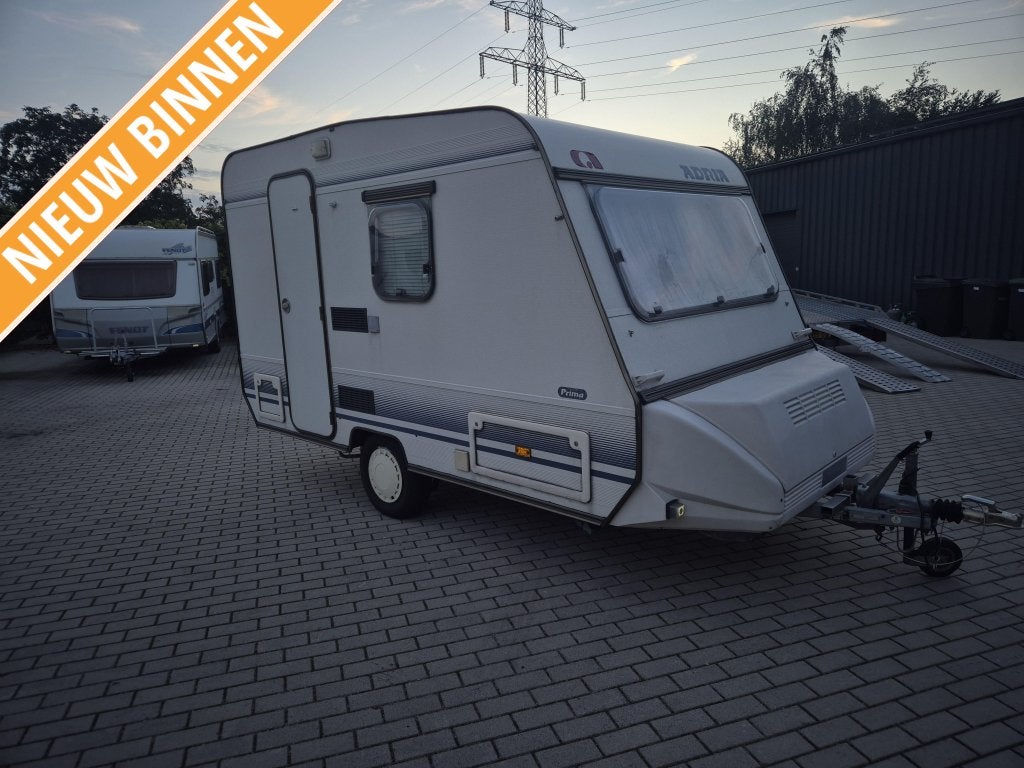Adria Prima 360 + Voortent Luifel, Caravans en Kamperen, Caravans, Standaardzit, Luifel, Bedrijf, Tot en met 3