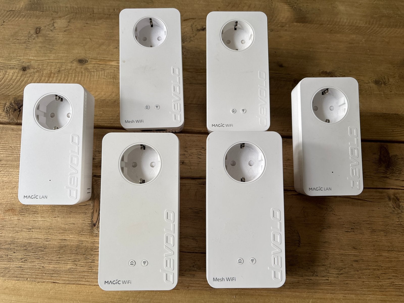 Devolo Magic 2 WiFi next Powerline Adapters (6 stuks), Ophalen of Verzenden, Zo goed als nieuw, Router