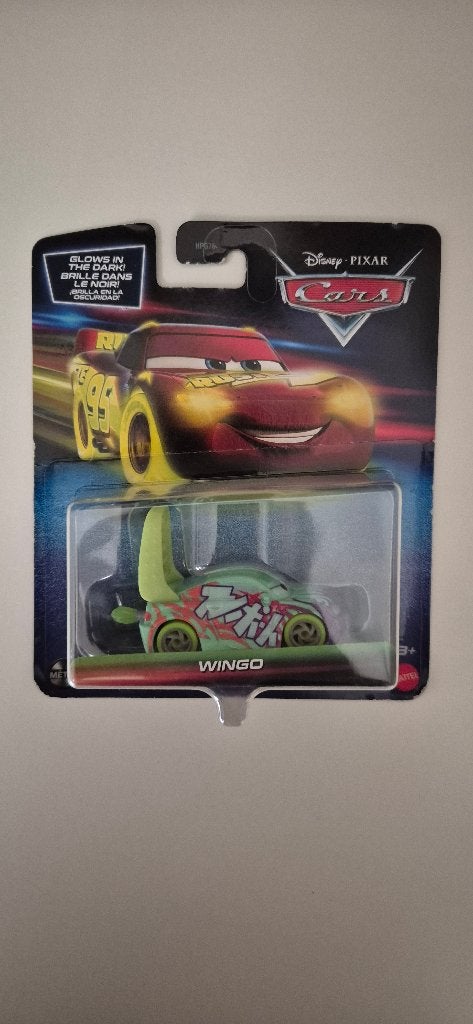 Disney Pixar Cars Wingo Glow in the Dark, Ophalen of Verzenden, Nieuw