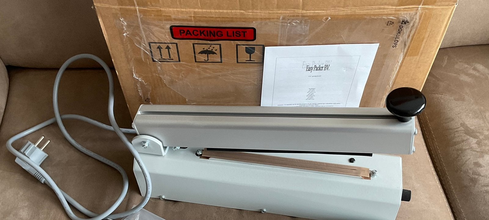 Nieuwe Easy Packer SA-200-RS seal/impulse apparaat, Ophalen of Verzenden, Nieuw