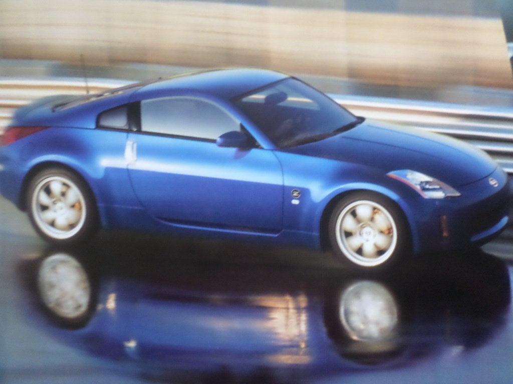Nissan 350Z Coupe Brochure in map, Ophalen of Verzenden, Zo goed als nieuw, Nissan