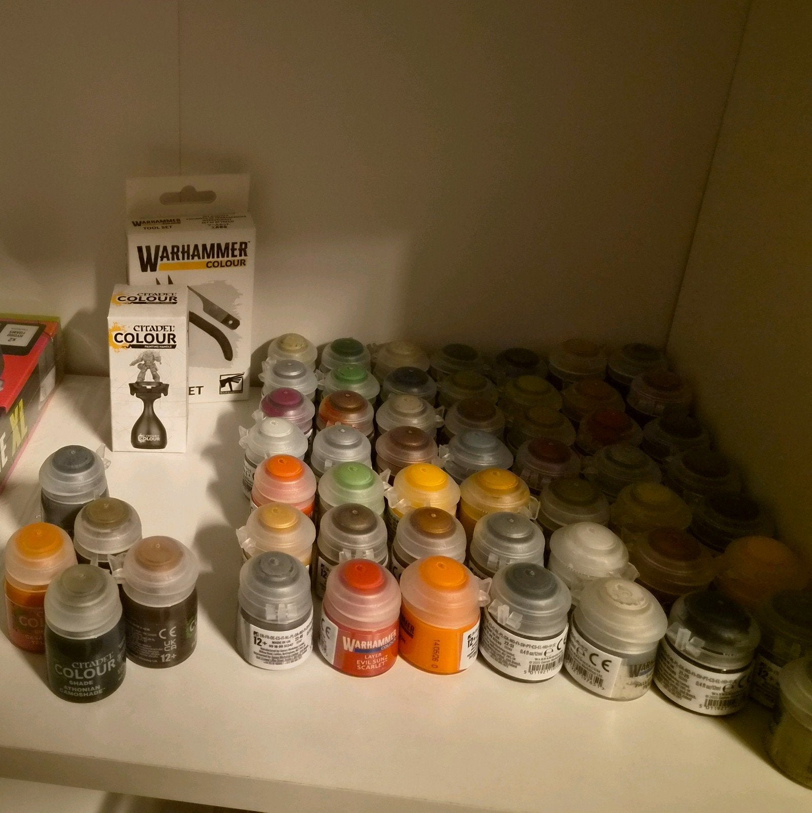 citadel/warhammer paint 55 potjes, Ophalen of Verzenden, Nieuw