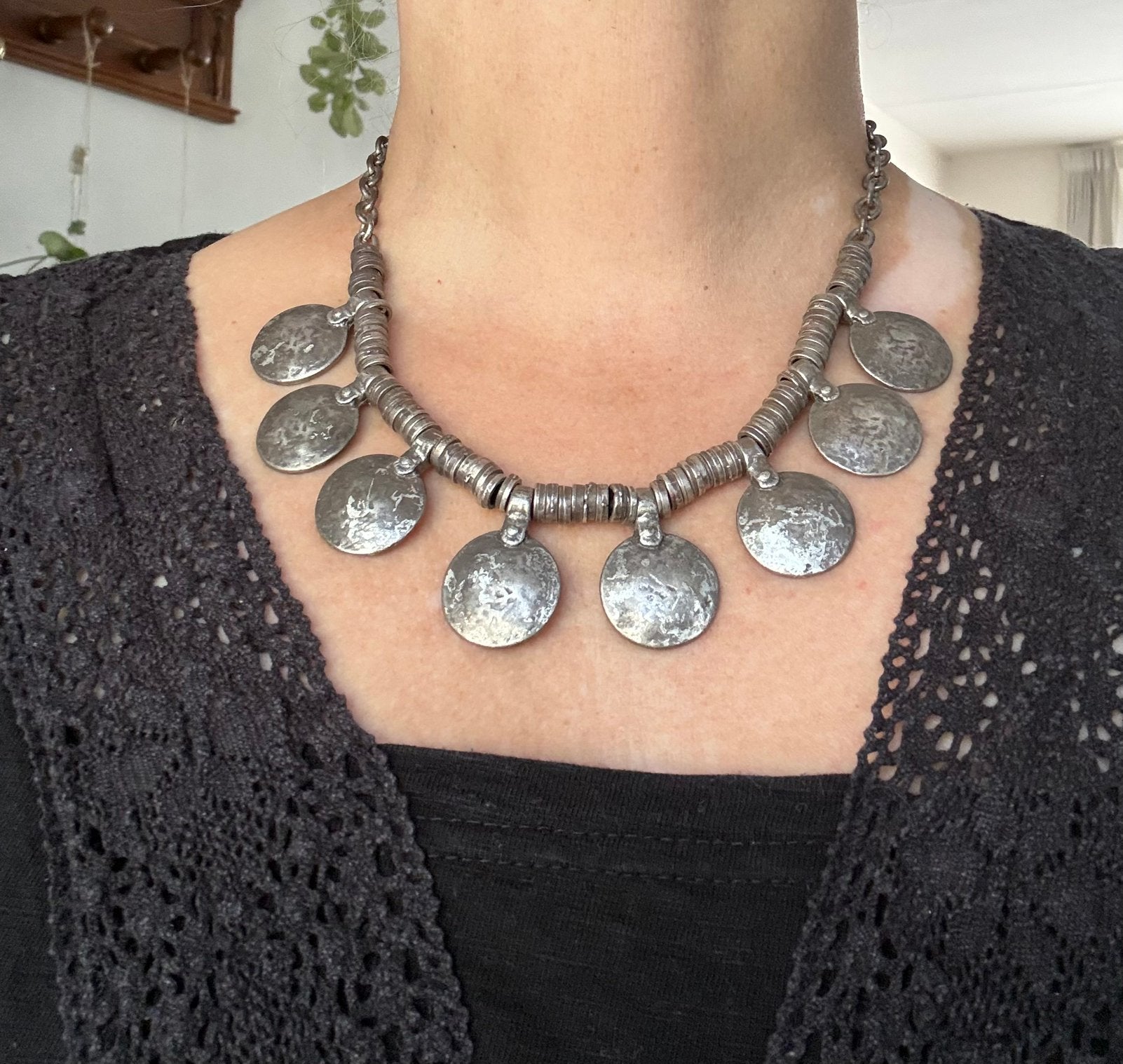 Boho ketting, Ophalen of Verzenden, Zo goed als nieuw, Overige materialen