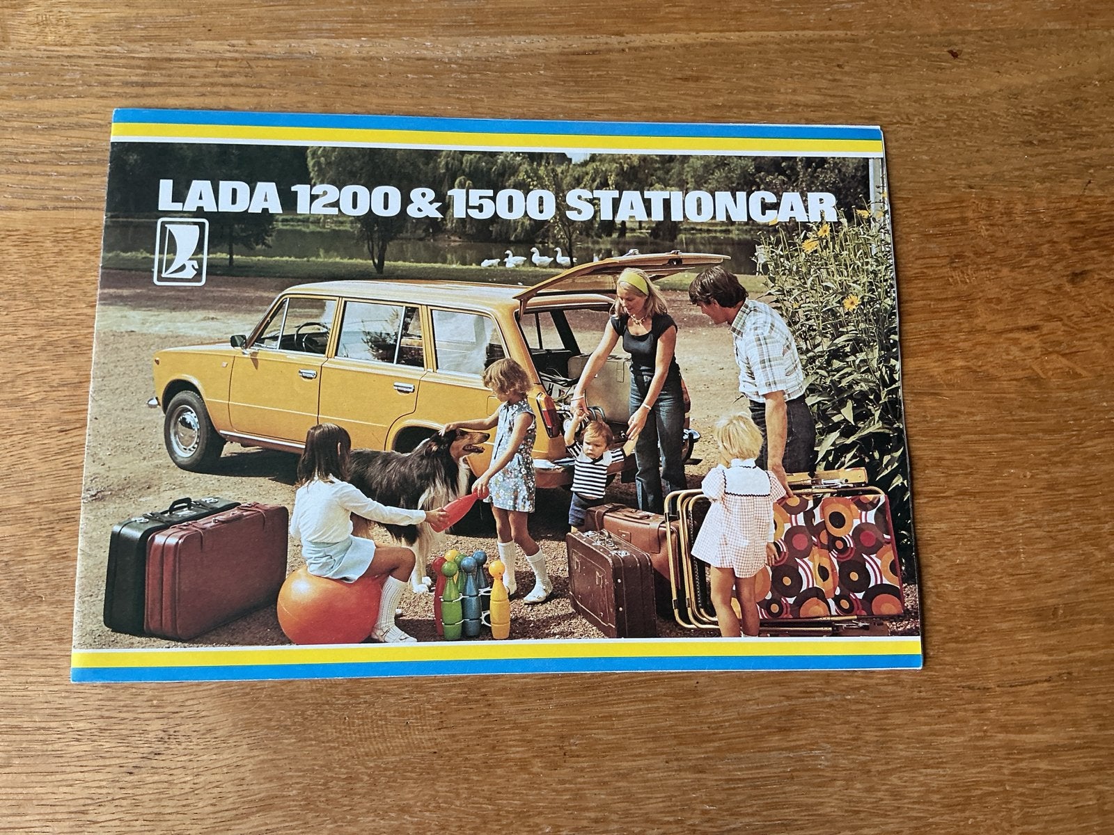 Originele Lada 1200 & 1500 Stationcar brochure, Ophalen of Verzenden, Zo goed als nieuw, Overige merken