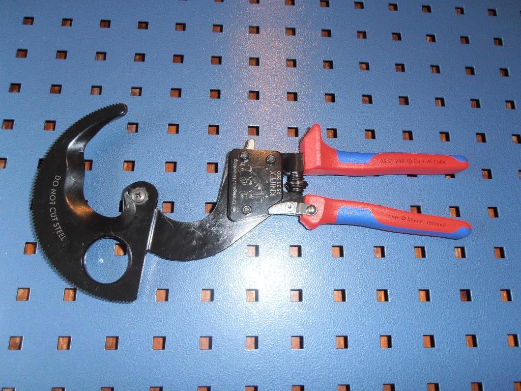 Zgan Knipex kabelschaar met ratel-functie type 95 31 280., Ophalen of Verzenden, Nieuw