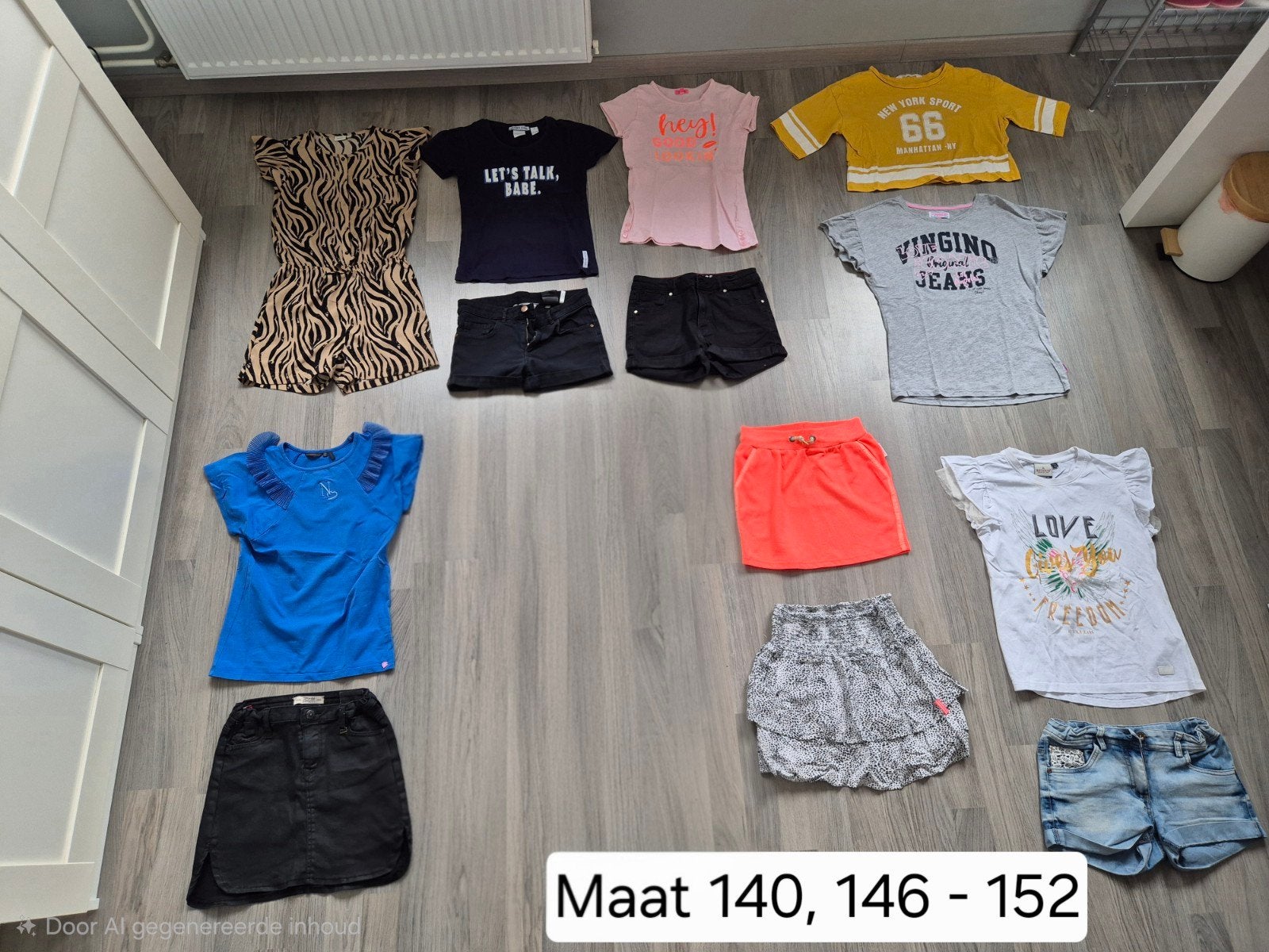 Pakket maat 140, 146 - 152, Ophalen of Verzenden, Zo goed als nieuw, Maat 140