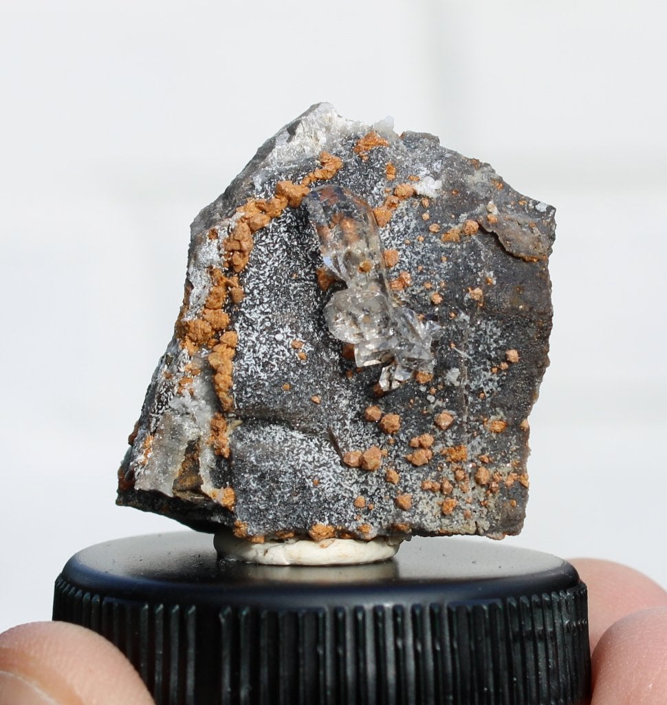 "diamant" KWARTS en DOLOMIET uit ORPIERRE in FRANKRIJK, Ophalen of Verzenden, Mineraal