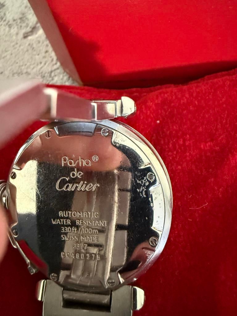 Cartier Pasha de Cartier Automatisch Horloge (Vaste prijs ), Overige merken, Gebruikt, Staal, Polshorloge