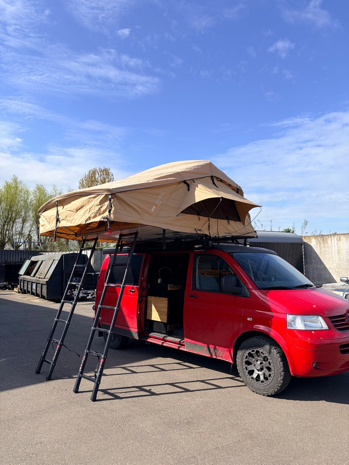 Daktent Dare To Be Different 220XL Nieuwstaat, Caravans en Kamperen, Tenten, Ophalen, Zo goed als nieuw, Tot en met 4